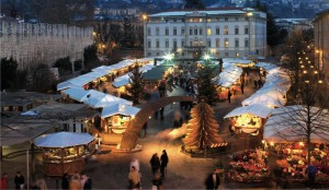 I Mercatini di Natale di Trento 2009, in Piazza Fiera