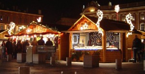 Le inconfondibili "casette" dei Mercatini di Natale di Bolzano