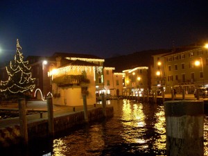 Le luminarie natalizie di Torbole