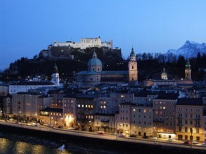 L'inconfondibile profilo di Salisburgo